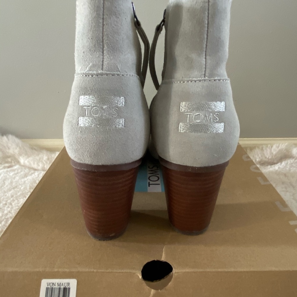 TOMS Majorca peep toe bootie - Picture 7 of 9